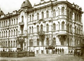 Дворец братьев Шумовых (Ленина, 84) в 20-е годы