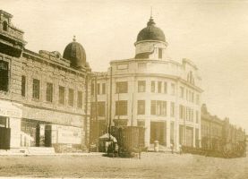 Дом Древновского и Второвский пассаж на Амурской