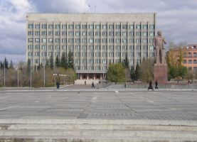 Площадь им.Ленина до реконструкции